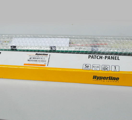 Патч-панель Hyperline PPHD-19-24-8P8C-C5E-110D