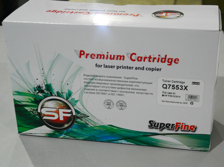 Картридж SuperFine для HP SF-Q7553X