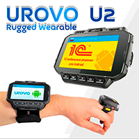 Терминал сбора данных Urovo U2 и кольцо сканер R70|R71